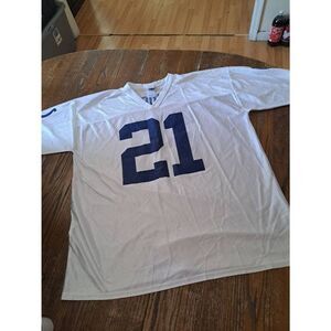 2XL NFL Team Apparel #21 Indianapolis Colts Sanders Blue White Jersey Shirt